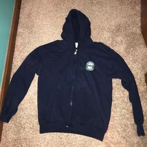 Zip up hoodie